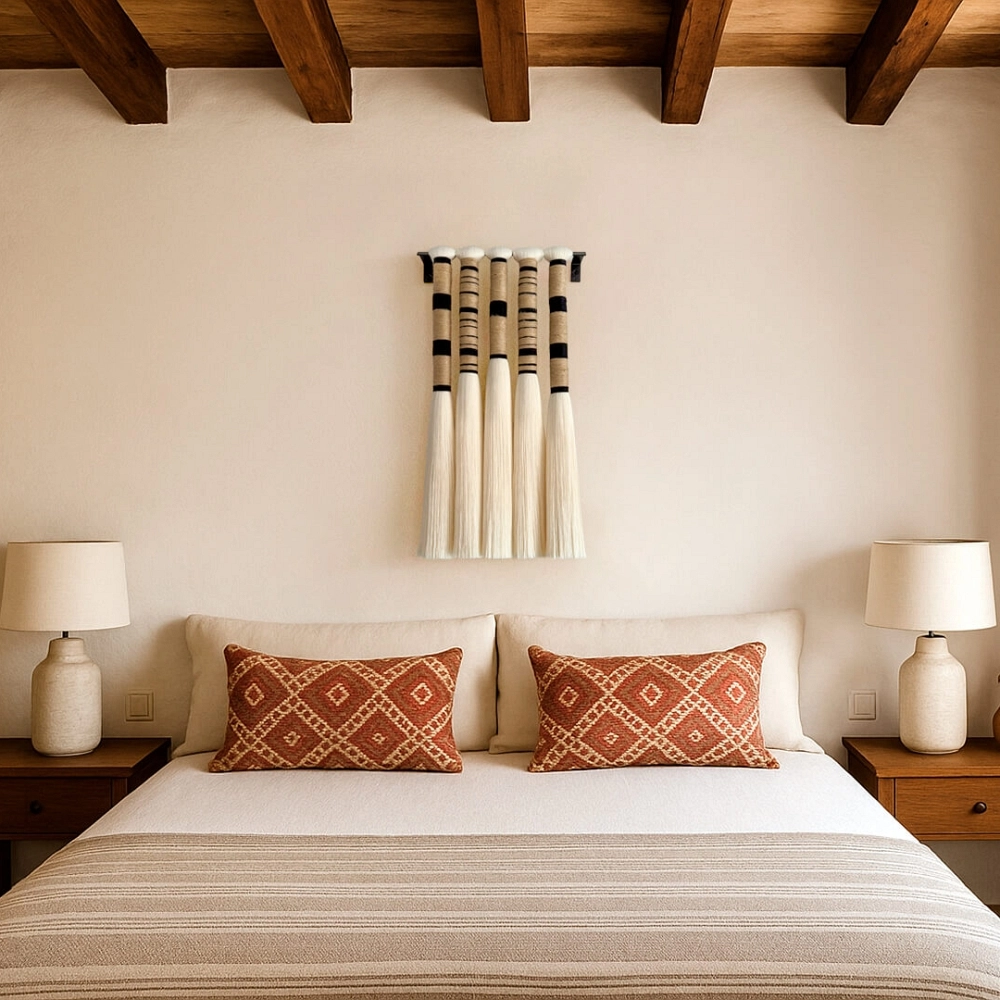 Sonata Wall Hanging Handcrafted bamboo and jute tapestry Sonata Wall Hanging Handcrafted bamboo and jute tapestry