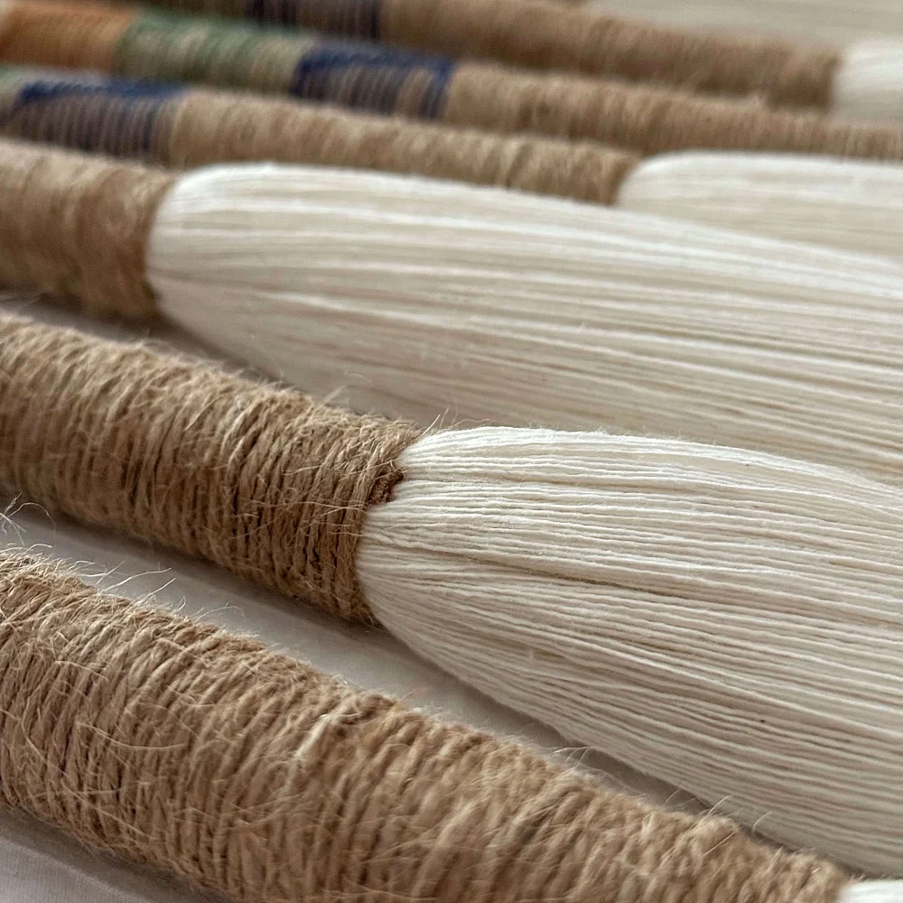 Tapisserie Lía. Pièce artisanal en bambou